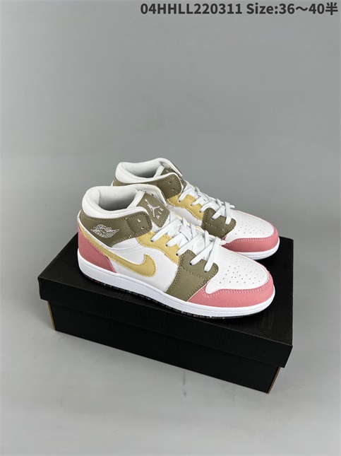 women air jordan 1 shoes HH 2023-3-21-011